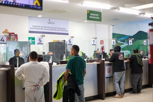 Migración registra el retorno de 5 mil guatemaltecos en enero de 2026