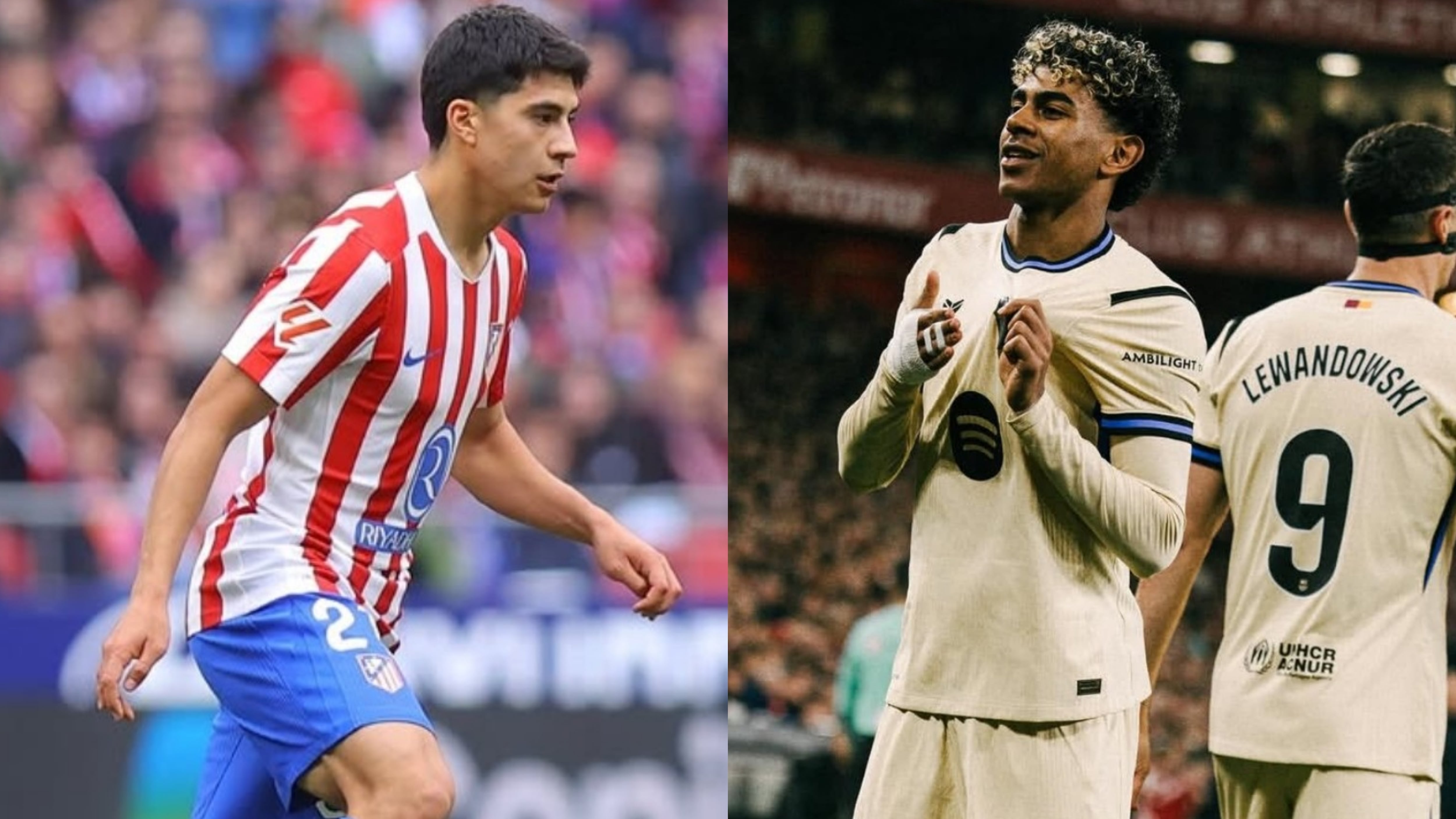 Atlético de Madrid y Barcelona se enfrentan este fin de semana.