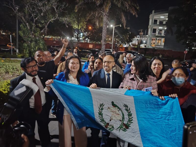 Exjueza Patricia Gámez y su equipo. Foto: @guatevisible