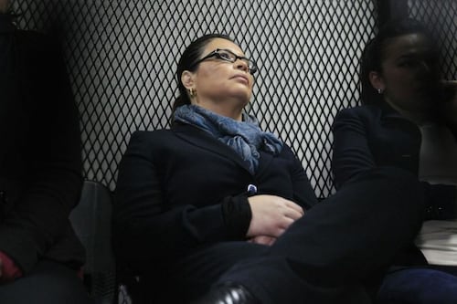 Suspenden inicio de etapa intermedia de Roxana Baldetti en caso Cooptación del Estado