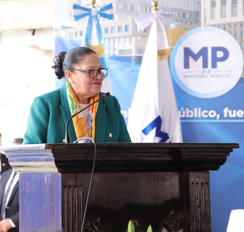 La Fiscal General y Jefa del MP hizo reaparece tras exhibición personal. Foto: MP