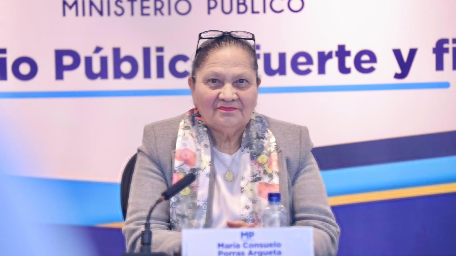 Consuelo Porras, fiscal general del MP. Foto: MP