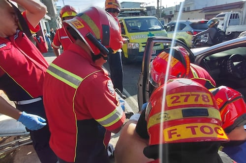 Conductor resulta herido durante ataque armado en la zona 12 este viernes