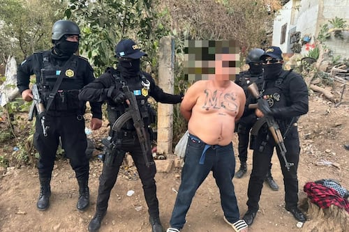 Capturan a alias “Coche”, peligroso terrorista de la Mara Salvatrucha en Jutiapa