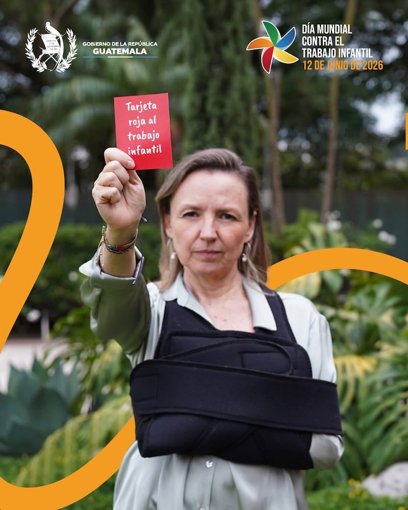 Ministra de Ambiente y Recursos Naturales, Patricia Orantes.