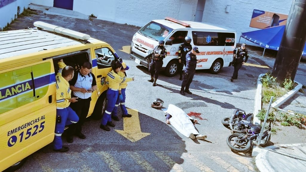 Ataque armado en el kilómetro 13. 5 de CAES. Foto: RRSS