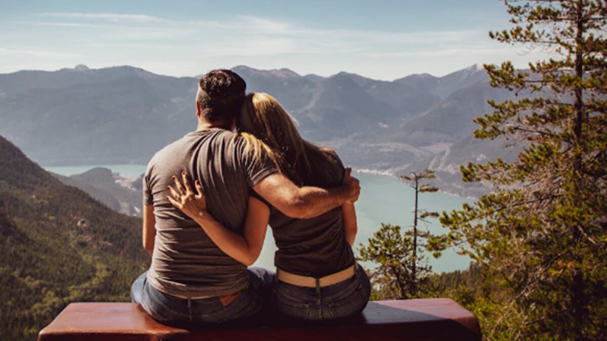 Pareja tipos de abrazos