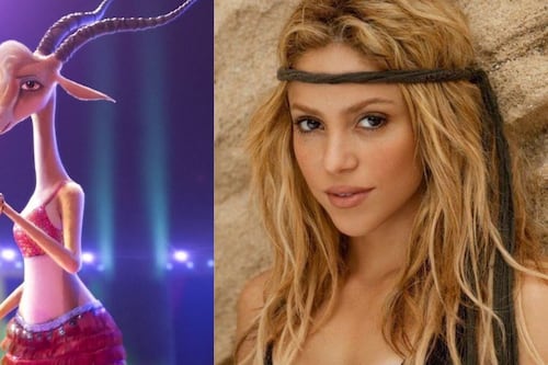 Shakira vuelve a Zootopia 2