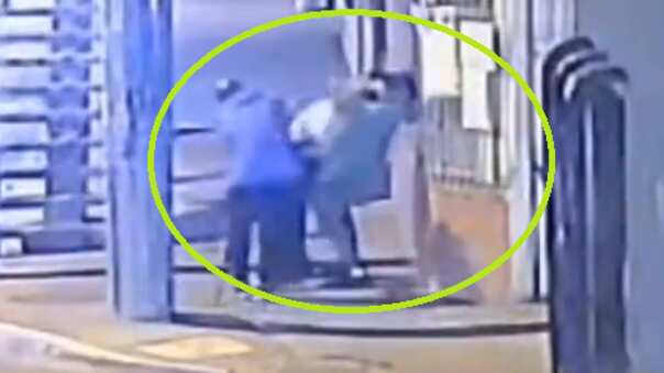 Identifican a señalados de asaltar a un transeúnte en Calle Martí