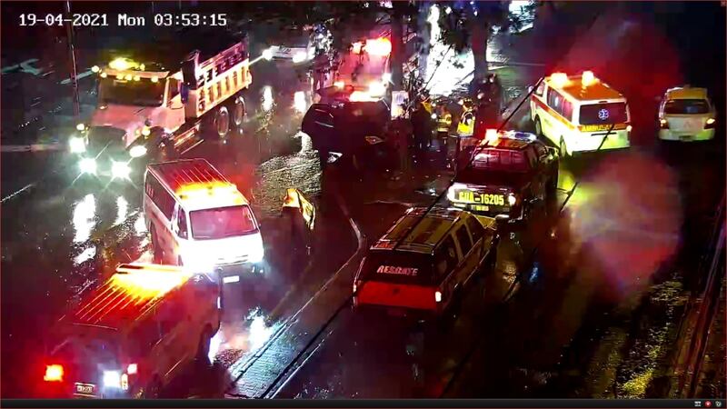 Fallece una mujer y otros cuatro resultan heridos en un accidente de tránsito