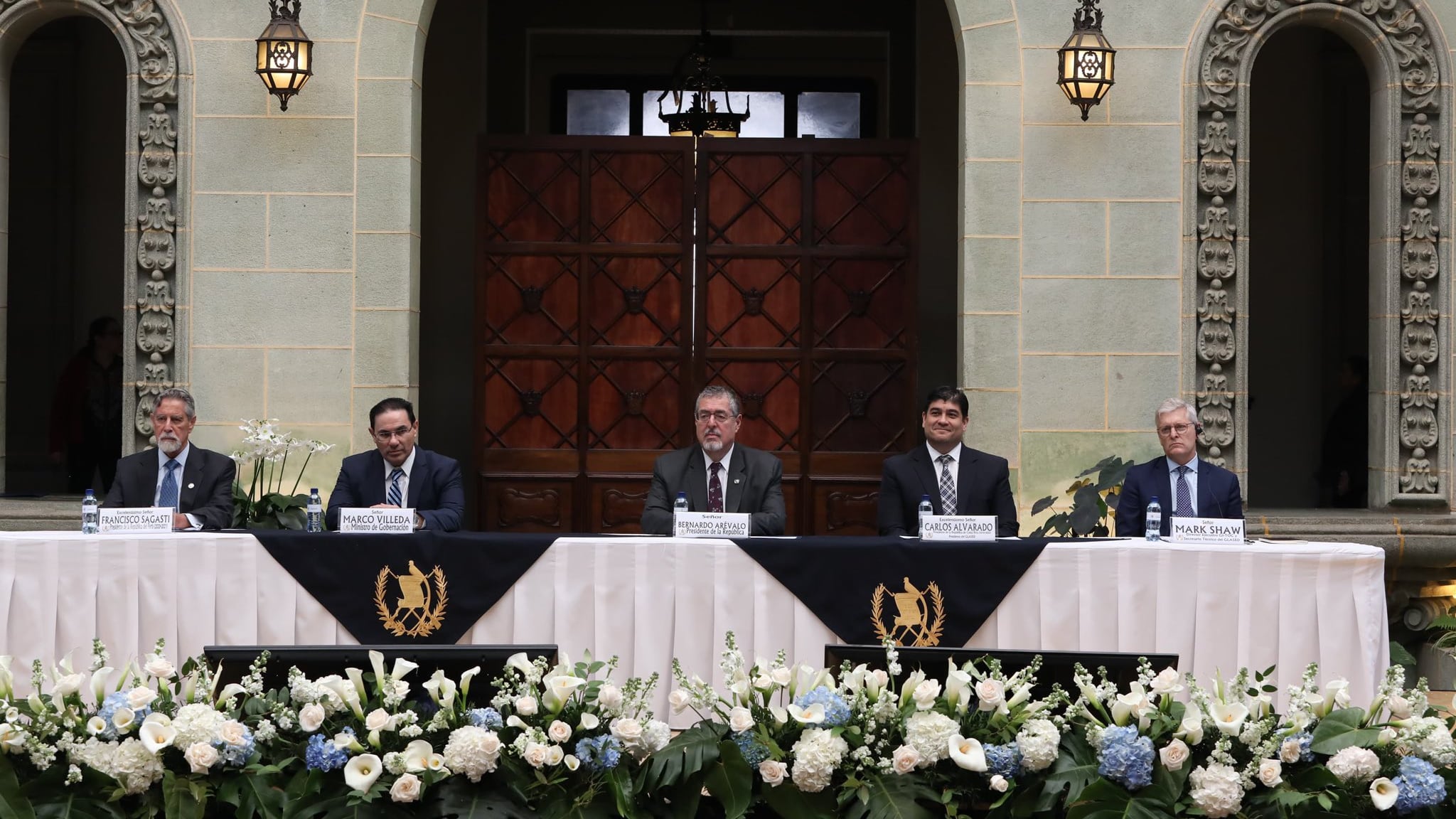 Foro Latinoamericano de Seguridad Democrática y Gobernanza Territorial se desarrolla en el Palacio Nacional.