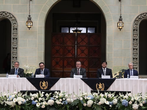 Guatemala impulsa nueva visión de seguridad regional: “Sin confianza, no hay democracia”