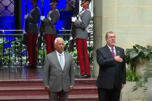António Costa está en Guatemala para estrechar lazos con la Unión Europea