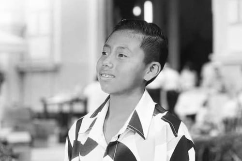 Andrés Patzán, el niño marimbista que murió atropellado en la ruta Interamericana