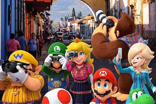 VIDEO. Esto pasaría si los personajes de Mario Bros visitaran Guatemala