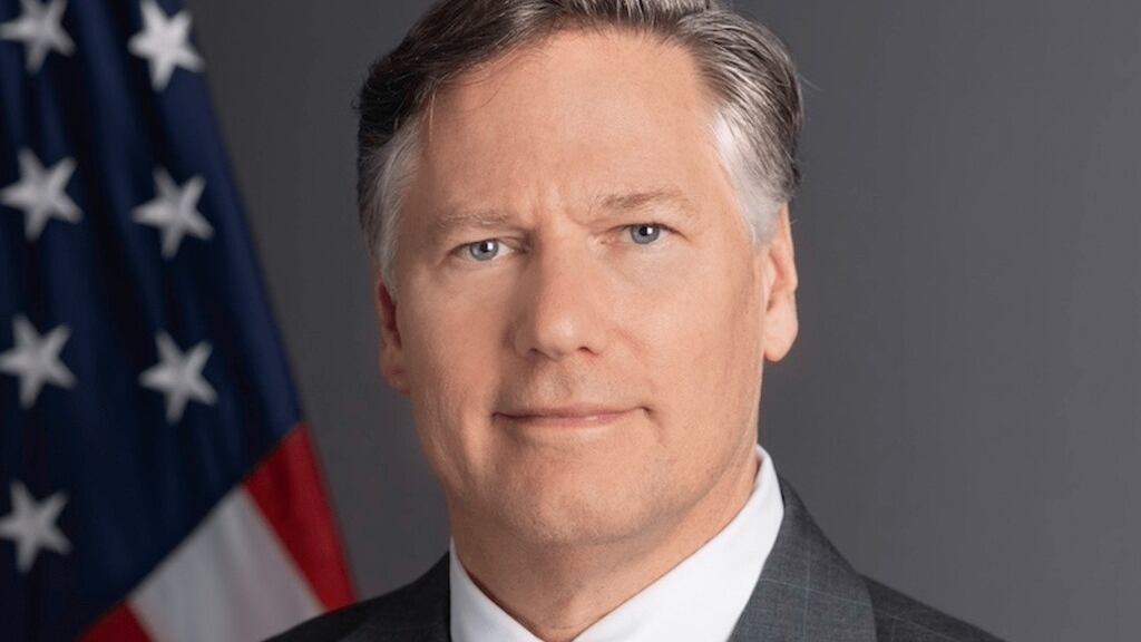 El vicesecretario de Estado Christopher Landau.