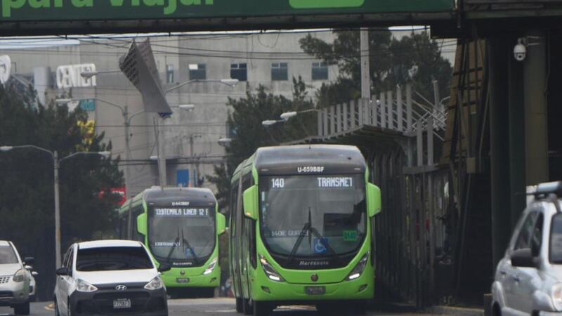 Reactivan servicio de Transmetro hacia Centra Sur