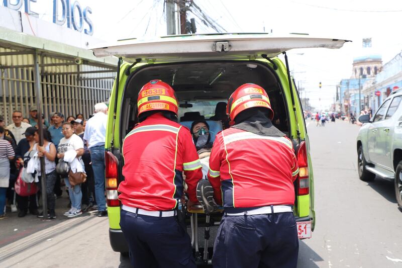 Ataque armado en zona 4. Foto: CBM