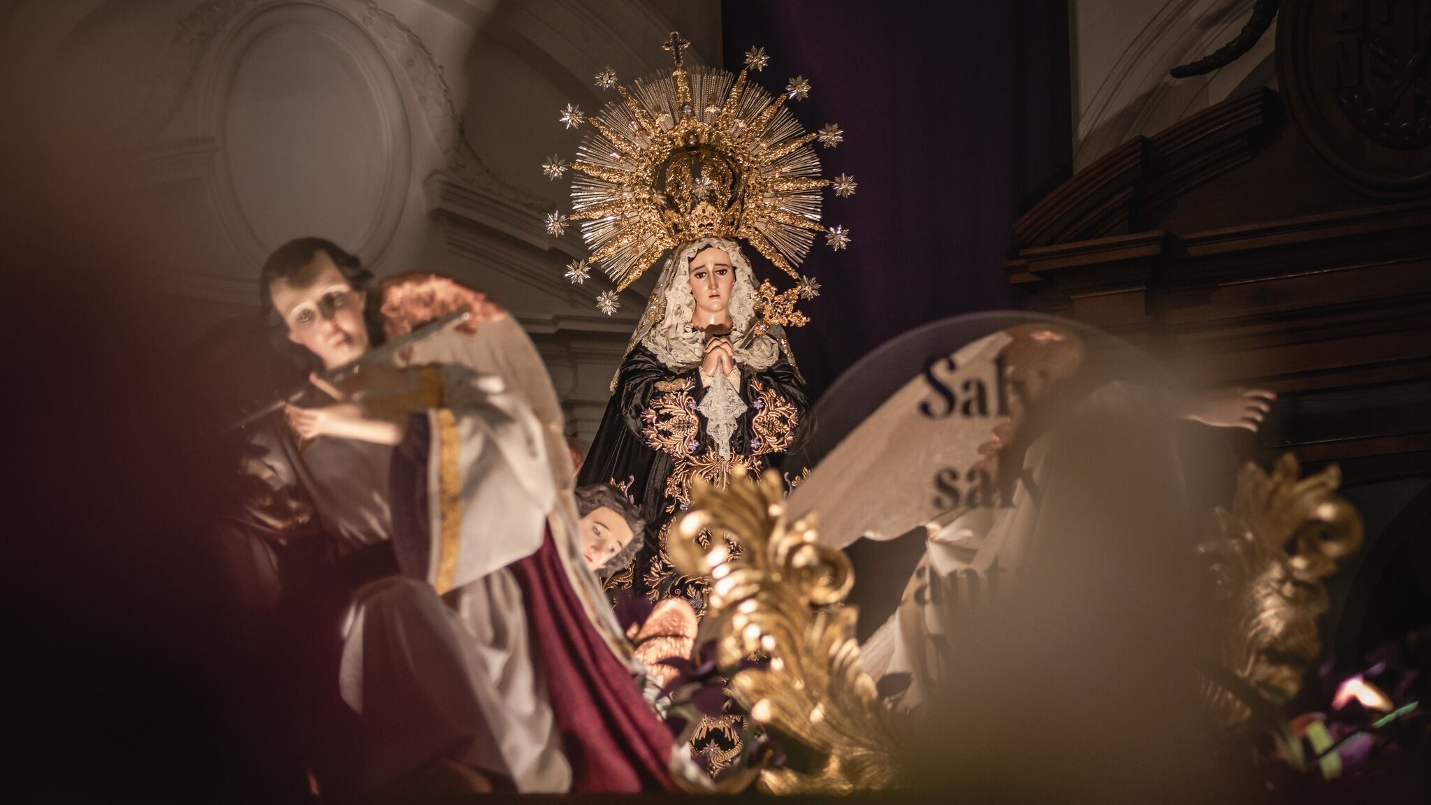 «Reina de la Humanidad» de la Parroquia El Santísimo Nombre de Jesús, La Recolección.