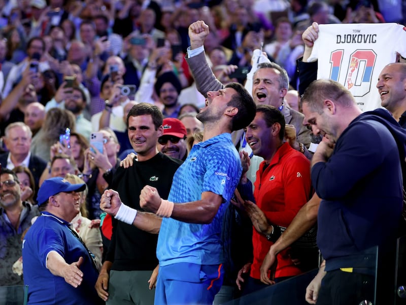 Novak Djokovic: "Esta probablemente es la mayor victoria en mi vida"