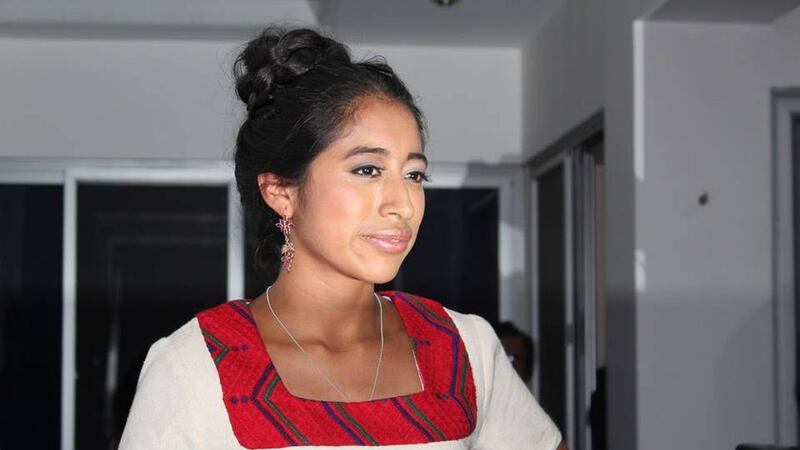 María Mercedes Coroy es imagen de los textiles “Nooq’” que buscan empoderar a mujeres tejedoras