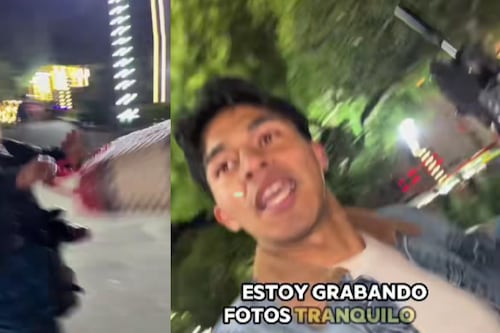 “Me da un puñetazo por tomar fotos”, el relato de un creador de contenido tras altercado en parque de Xela