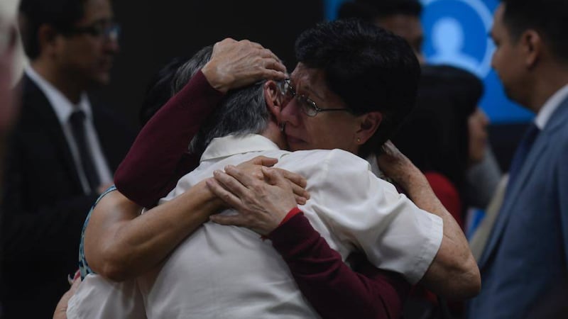 Activistas y familiares aplauden condena contra cuatro exmilitares