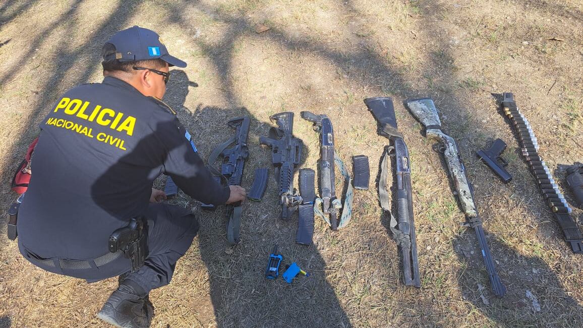 En el operativo se reportan capturas y varias incautaciones. Foto PNC