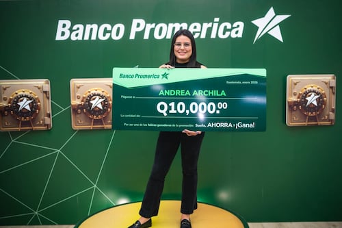 ¡Sueña, Ahorra y Gana! Banco Promerica premia a 135 clientes con más de Q140,000 gracias a su promoción