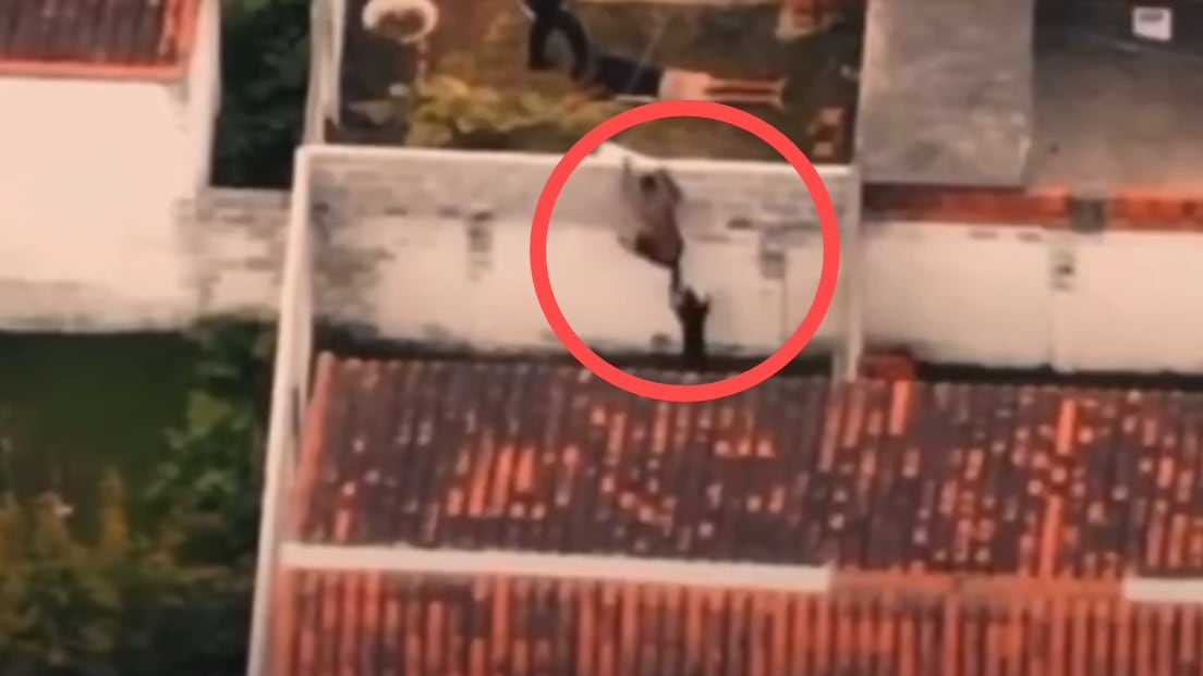 El hombre casi pierde una pierna. (Foto: Redes sociales)