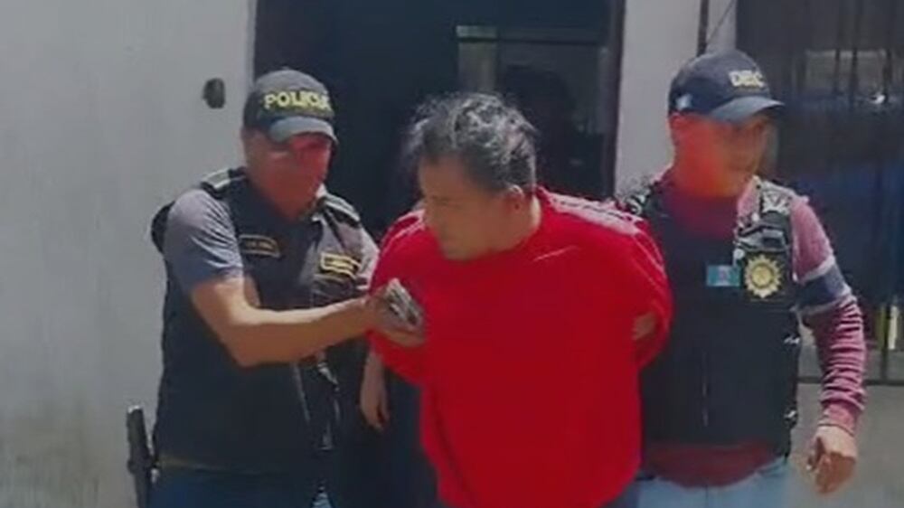 El detenido fue puesto a disposición de juzgado. Foto Crimen Stoppers.