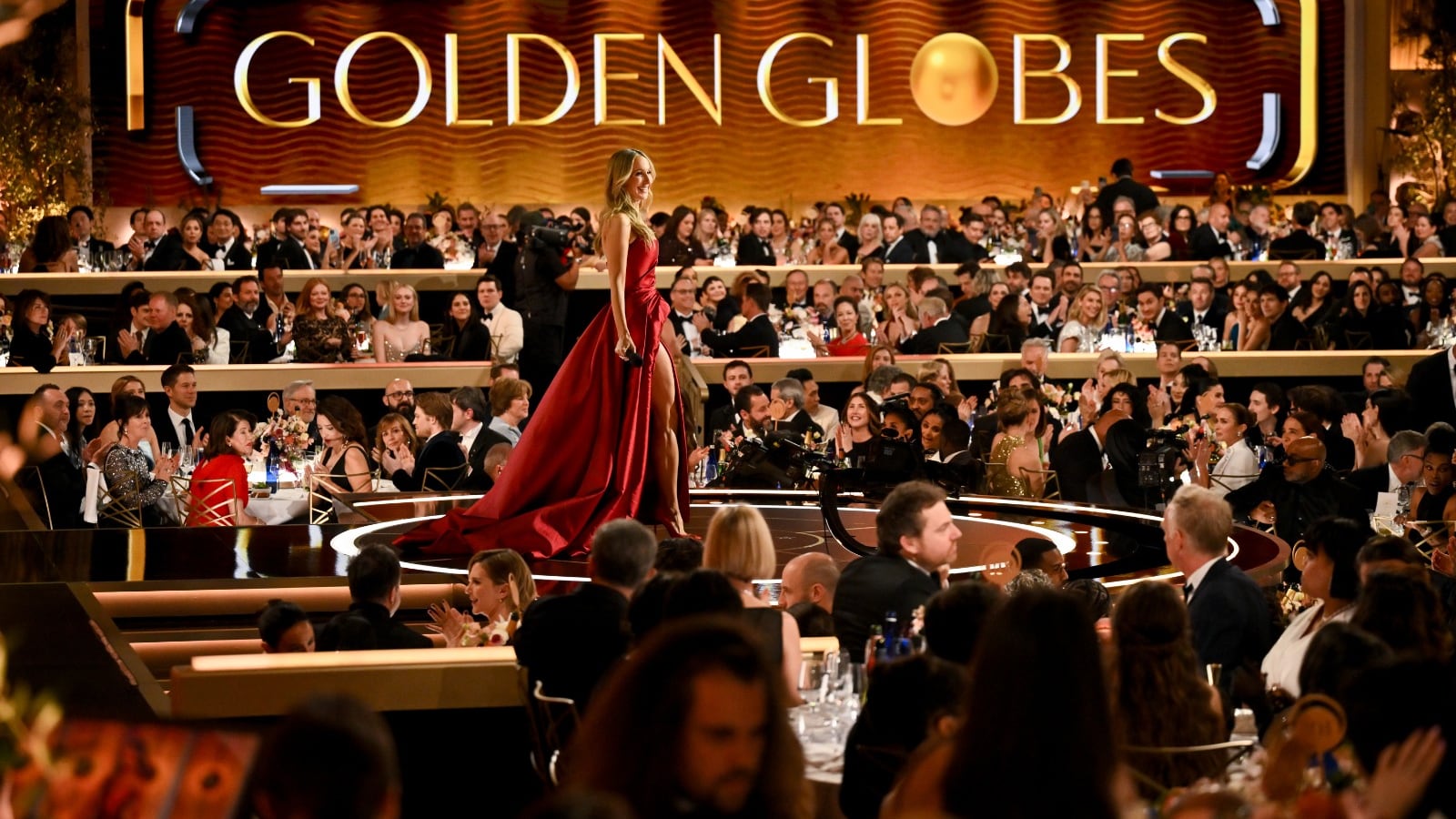 La gala de los Golden Globes. Foto: "X" de Golden Globes