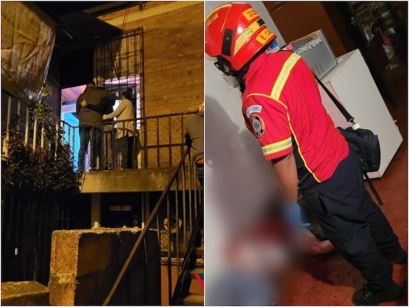 Mujer es acusada de acuchillar fatalmente a su esposo en un apartamento de la zona 21