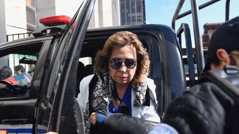 Sandra Torres es trasladada a Tribunales para continuación de audiencia