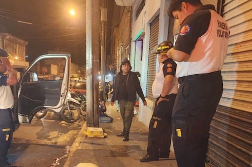 Hondureño muere tras ser atacado en zona 1 la noche del jueves