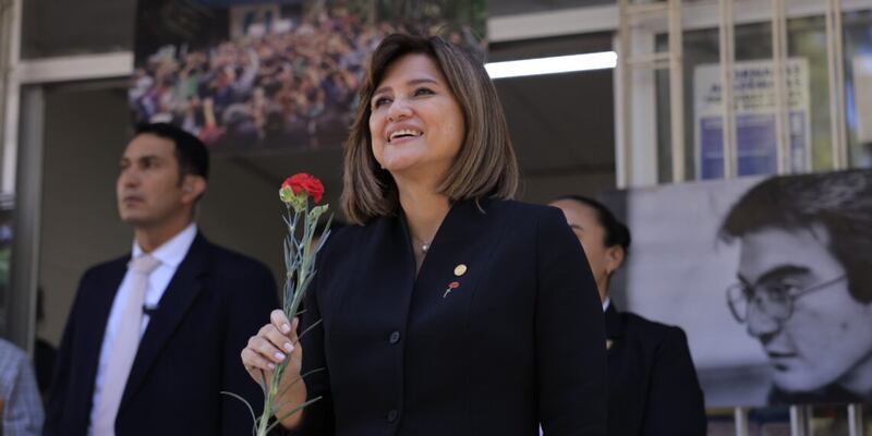 Karin Herrera ha visitado la Usac.