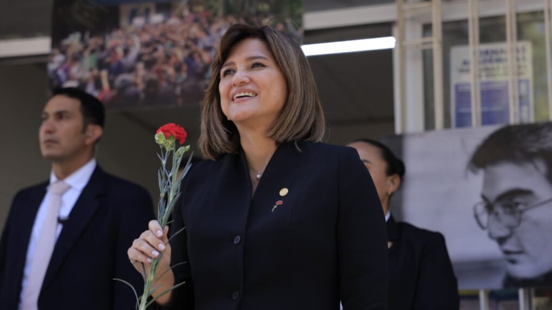 Karin Herrera ha visitado la Usac.