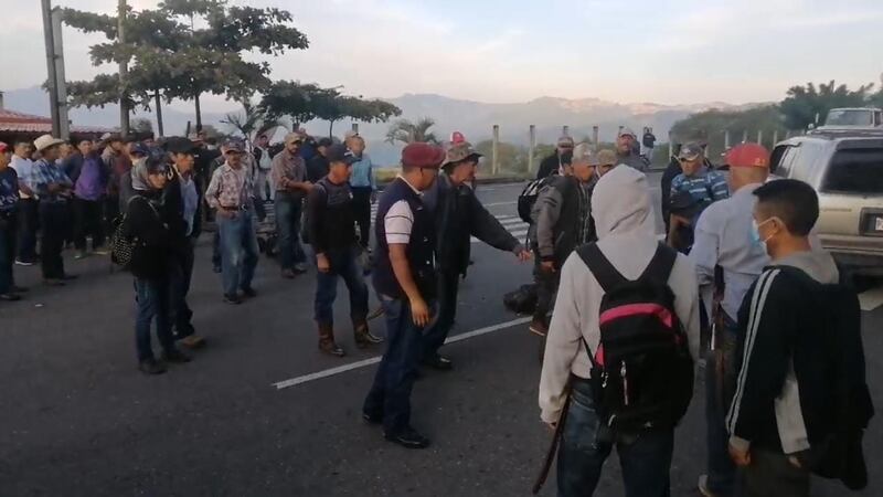 VIDEO. Veteranos militares inician tres días de bloqueos