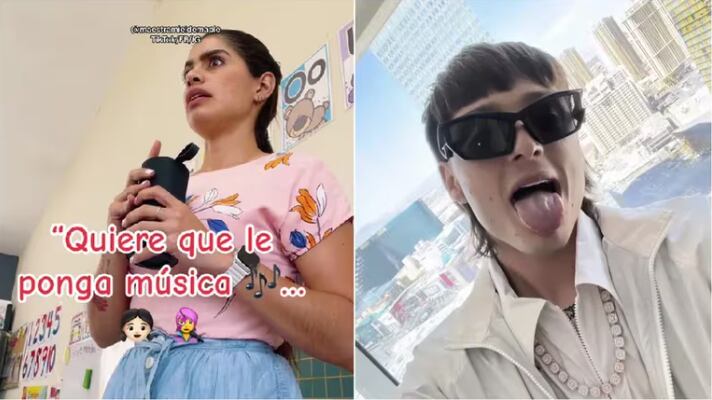 La joven maestra se viralizó en redes sociales, por considerar que las canciones de Peso Pluma "no son para niños" ¿Qué Opinas?