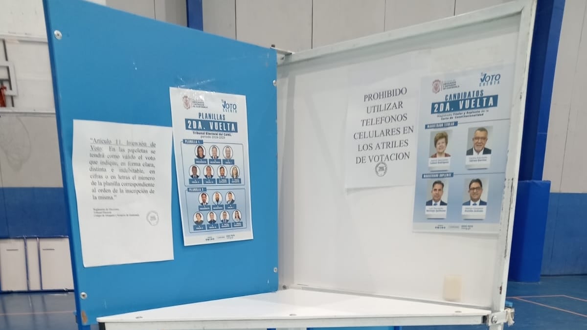 Abogados definen a sus magistrados ante la Corte de Constitucionalidad entre Astrid Jeannette Lemus Rodríguez y Carlos Estuardo Gálvez Barrios.