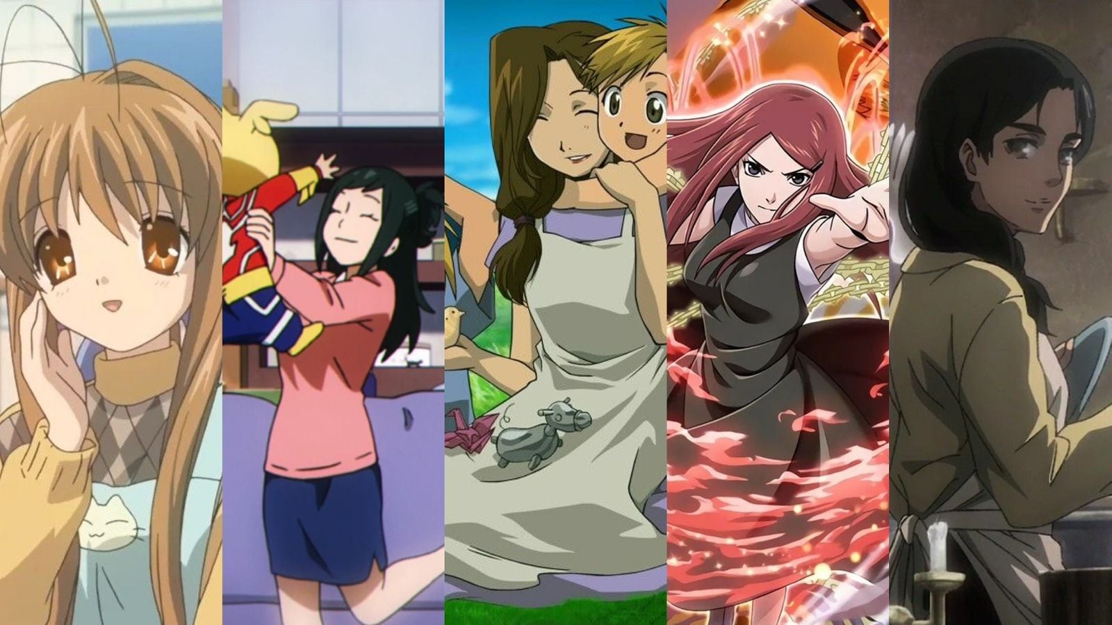 Las madres que marcaron a generaciones de otakus