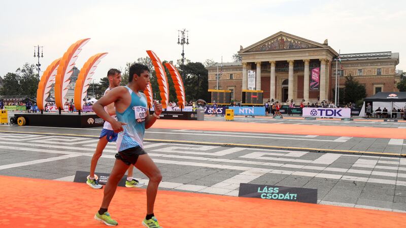 José Barrondo y José Ortiz compitieron en los 20 kms de marcha en el Mundial de Atletismo