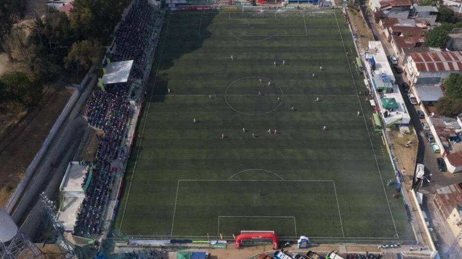 Conred recomienda no usar el Estadio de Santo Domingo en Mixco