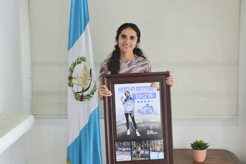 Nuevo récord en Barcelona por atleta guatemalteca