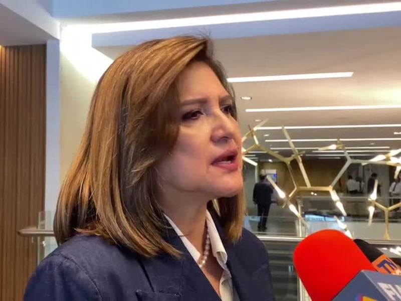 Vicepresidenta Karin Herrera. “Esto nos ha preocupado”, detalla por el alza del precio en los combus