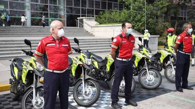 Donan motocicletas a Bomberos Municipales para emergencias por Covid-19