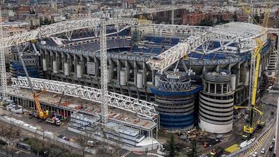 VIDEO. Los asombrosos avances del nuevo Santiago Bernabéu