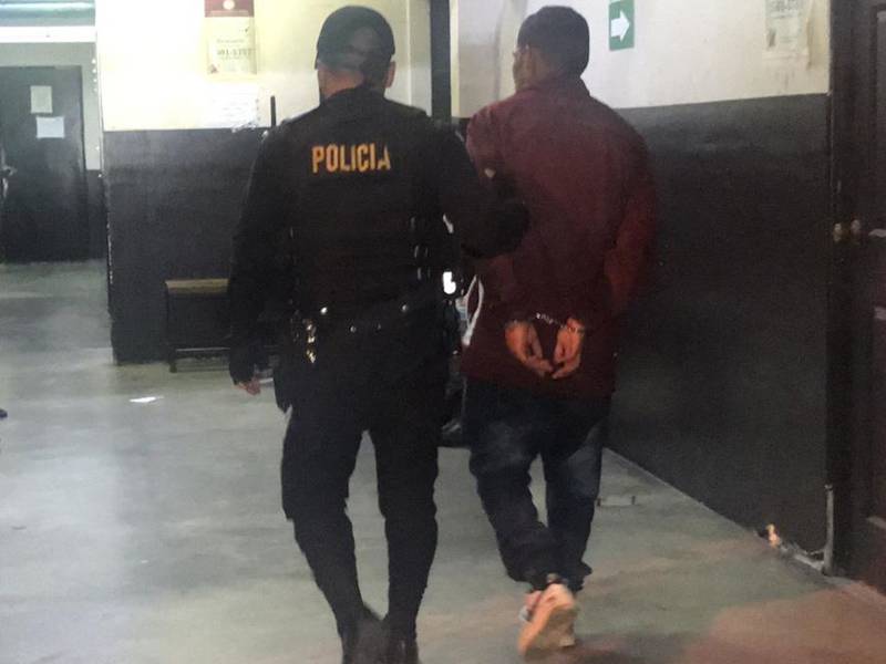 Capturan a sospechoso de herir a adolescente en Mixco