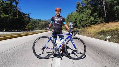 VIDEO. El guatemalteco Sergio Chumil brilla en Copa española de Ciclismo