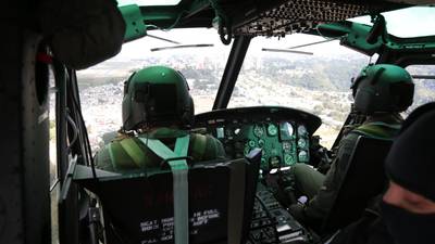 PNC realiza patrullajes en helicóptero para reforzar seguridad